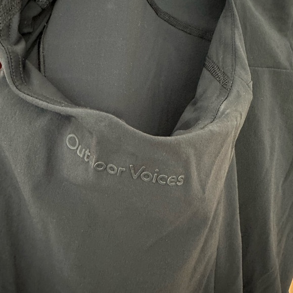 Outdoor Voices | Cross Back Dress in Black, Size Medium - Picture 5 of 6